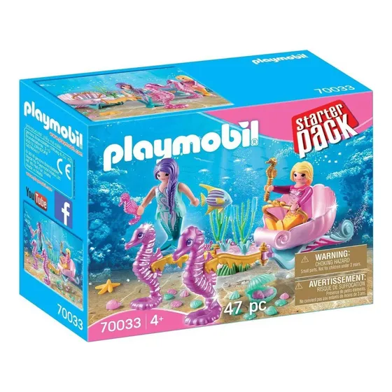 Playmobil Starterpack Carruajes Caballitos De Mar