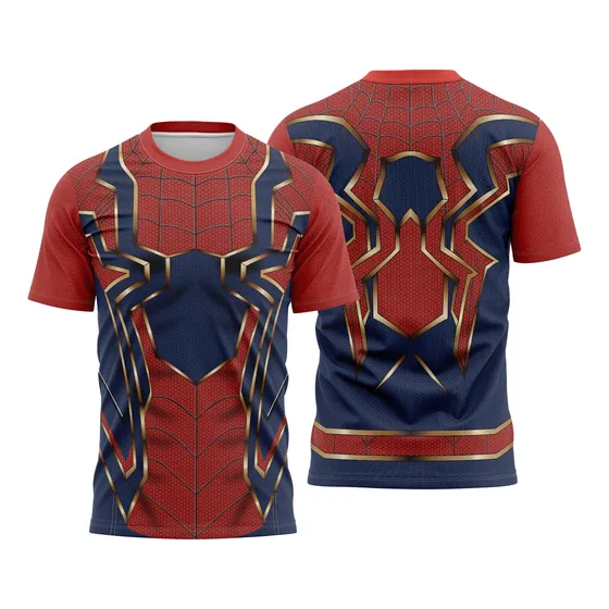 Franela Iron Spiderman Hombre Araña Comic