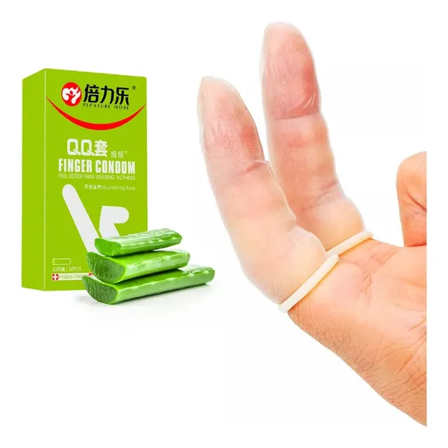 Caja De 10 Preservativos Dedos