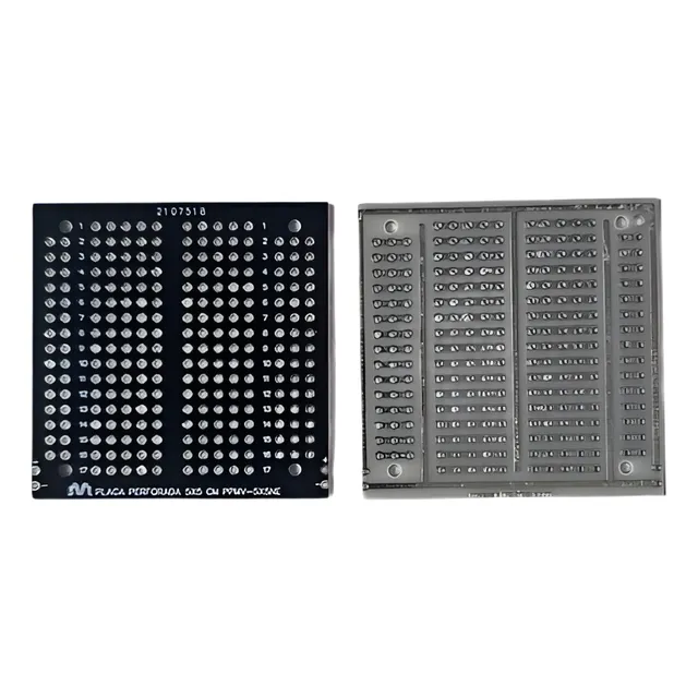 3 Placa Perforada Tipo Protoboard 249 Puntos Estañados 5x5cm