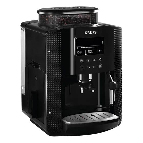 Cafetera Superautomática Krups Essentia Digital Espumador Color Negro