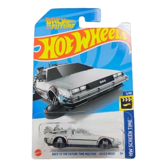Hot Wheels Back To The Future Time Machine Volver Al Futuro