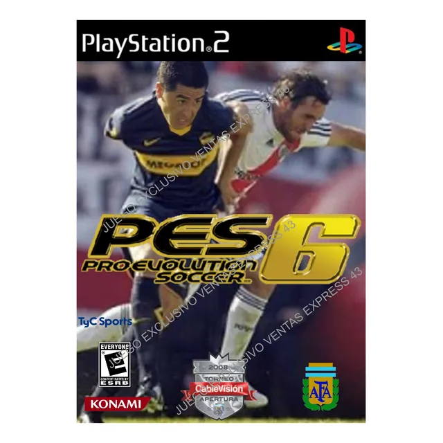 Ps 2 Pes 6 Liga Argentina Apertura 08 / Fisico Completo