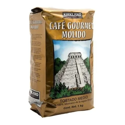 Café Gourmet Molido De Chiapas Marca Kirkland Signature 1 Kg
