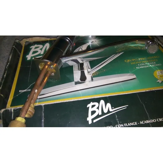 Griferia Monomando Bm, Nueva De Lujo