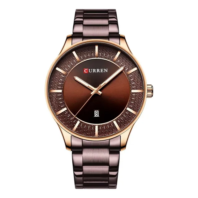 Reloj Caballero Curren 8347 Pulsera Acero Inoxidable Fecha