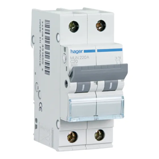 Llave Termica Mu240a 2p 40a 6ka Hager-fr