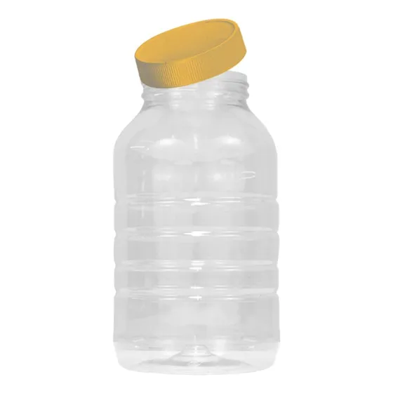 Envase Frasco Pet Bocón 992cc Con Tapa Plástica Con Liner