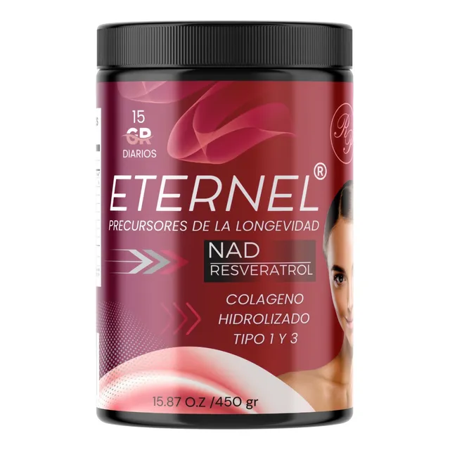 Eternel Colageno Hidrolizado Nad Resveratrol. Polvo Adaptiva