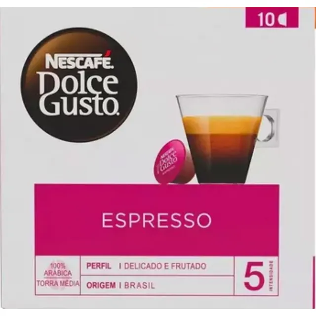 Cápsula Dolce Gusto Expresó 10 Unidades Por Caja