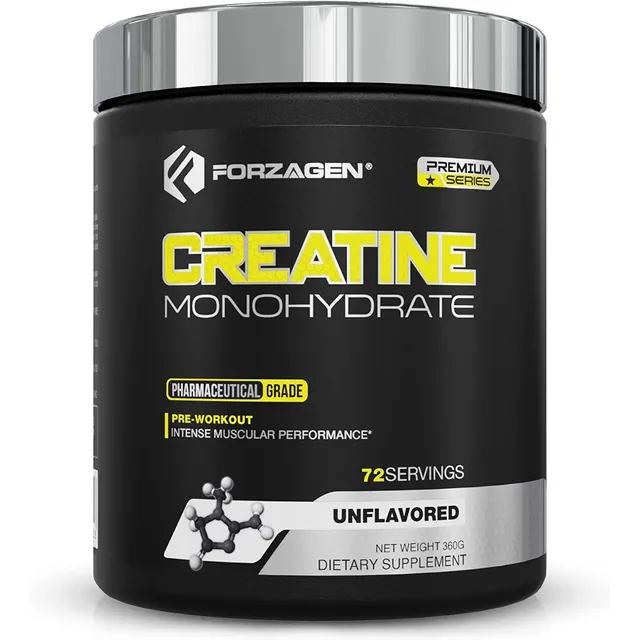 Creatina Monohidratada Forzagen En Polvo Sin Sabor 72serv 5g