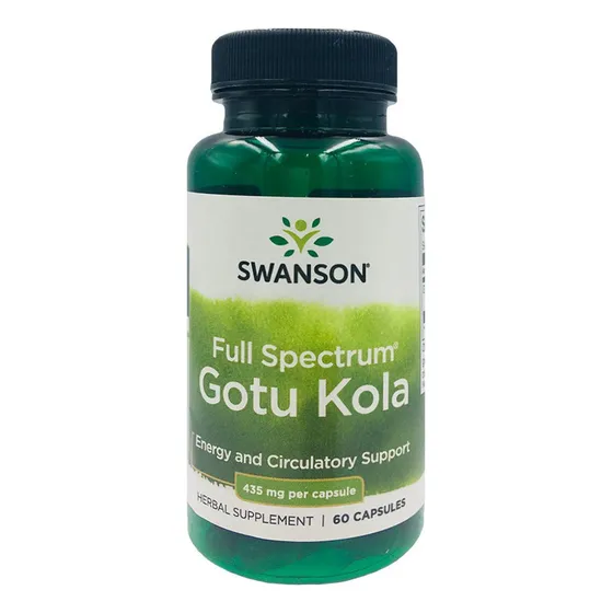 Swanson Gotu Kola 435 Mg, 60 Cápsulas