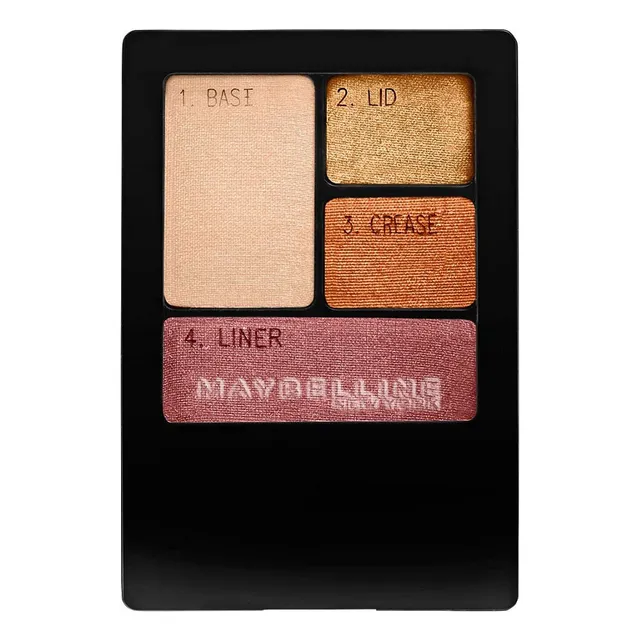Sombras Cuarteto Maybelline Expert Wear Quad Sunlit Bronze 5
