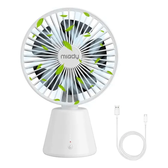 Ventilador De Escritorio Usb Miady, Ventilador De Escritorio