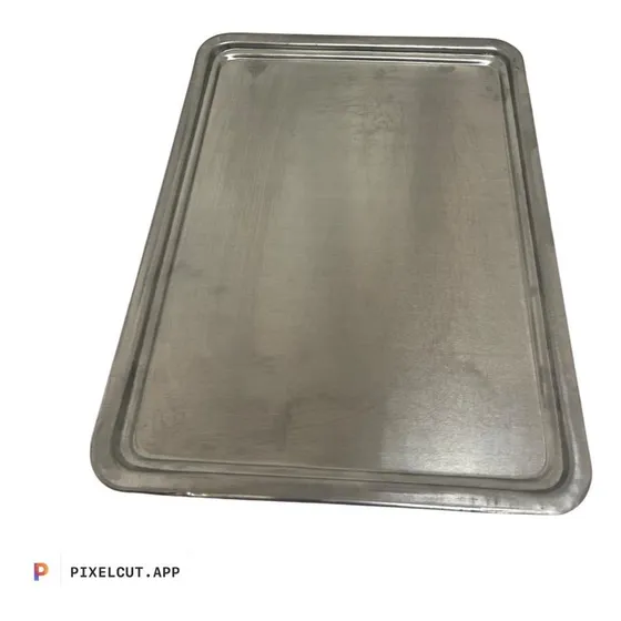 12 Bandeja Aluminio Exhibición  30x40 Repostería