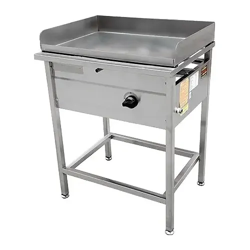 Plancha Churrasquera A Gas 70x50 Cms Cousino / Dechaus