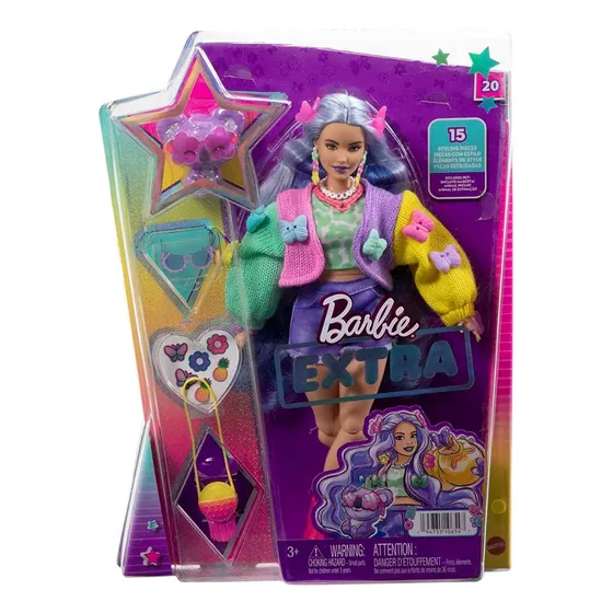 Muñeca Barbie Extra Con Mascota Mattel Grn27
