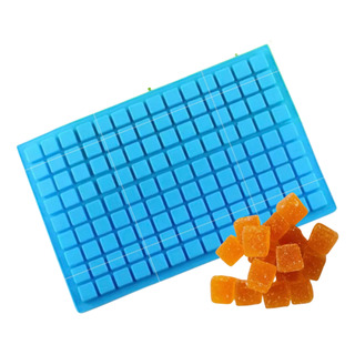 Molde Silicon 126 Esp Cuadros Mini Gomitas Choco Cera Velas Molde Silicon 126 Esp Cuadros Mini Gomitas Choco Cera Velas