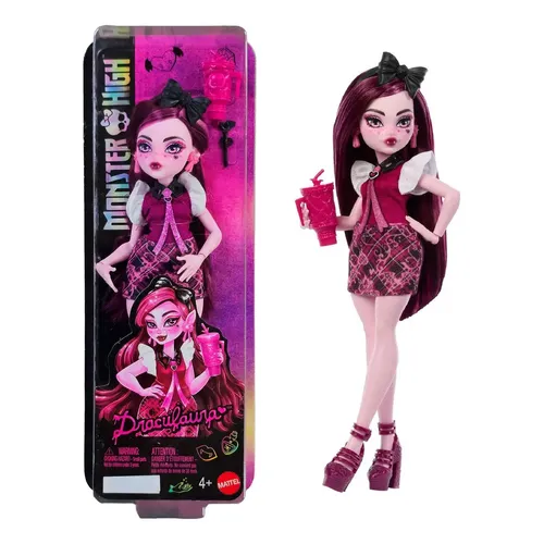 Monster High Boneca Fear Idescent Draculaura Hnf73 - Mattel