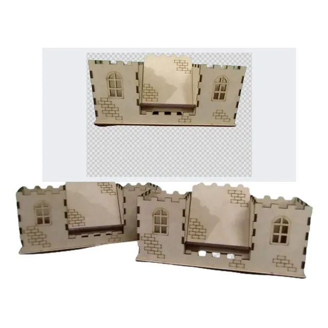 Lapicero Fibrofacil Castillo Doble Apoya Celular