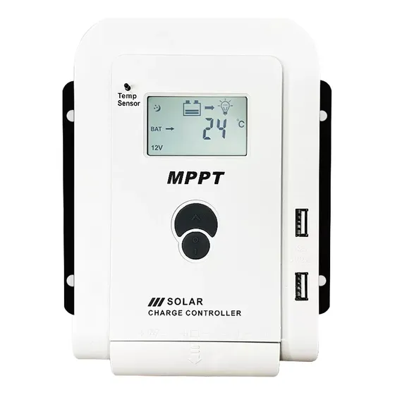100% Mppt 30a Controlador De Carga Solar 12/24vdc 75voc
