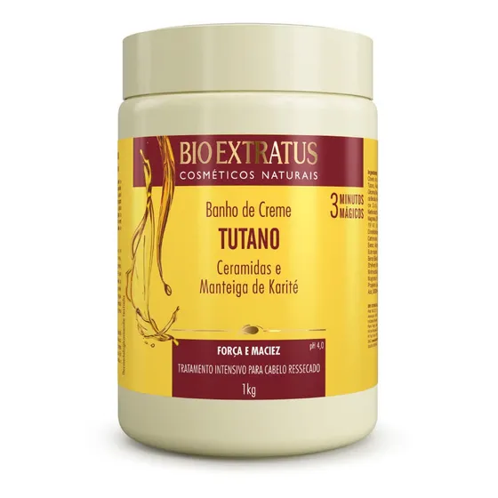 Banho De Creme Bio Extratus Tutano Força E Maciez 1kg