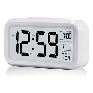 Relógio Digital De Mesa Lcd Parede Portatil Único Com Led Relógio Digital De Mesa Lcd Parede Portatil Único Com Led