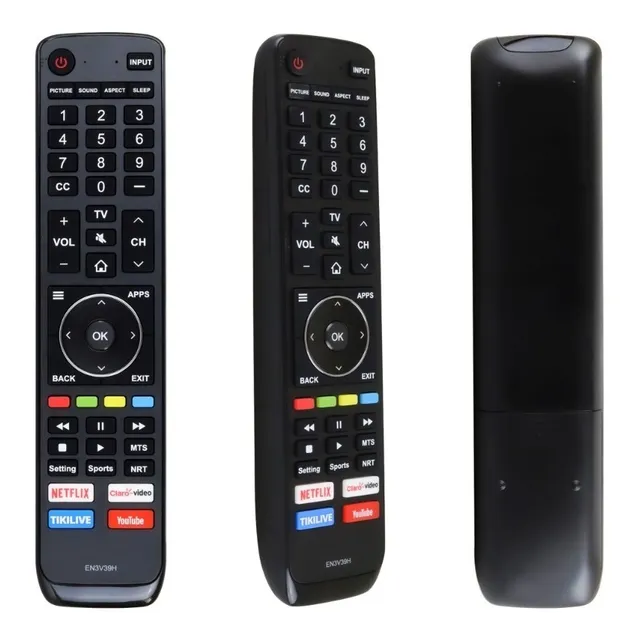 Control Compatible Con Hisense Modelo En3v39h Smart Tv