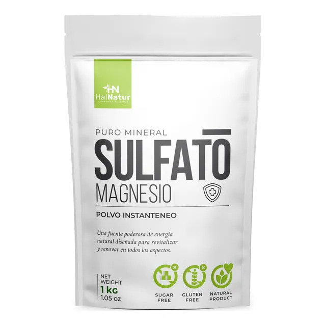 Sal De Epson Sal Inglesa Usp Sulfato De Magnesio Epsom Salt