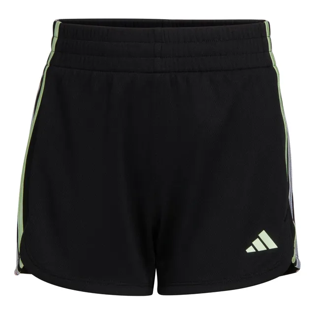 Adida Aeroready 3s Pacer Mesh Gym Running Shorts Para Niña