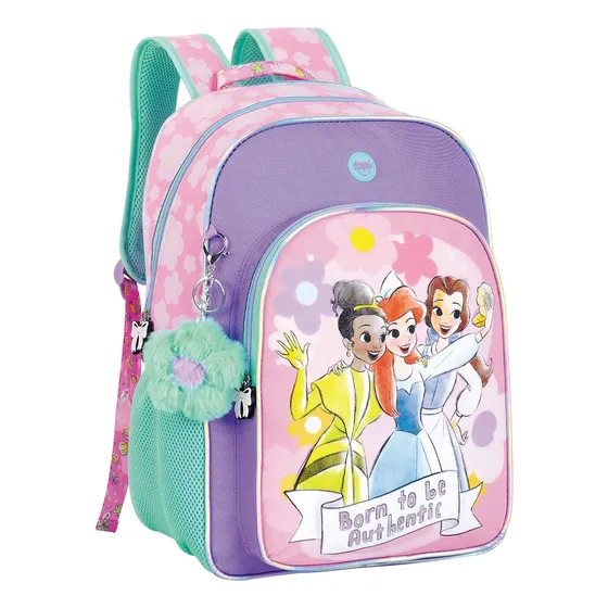 Bolso Morral Grande Para Niñas - Princesas Disney Original