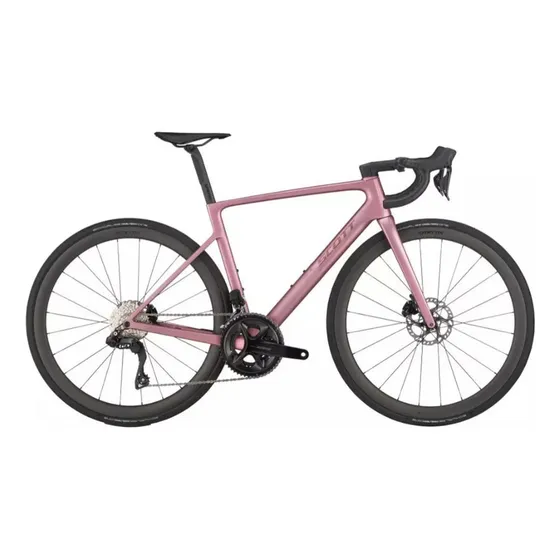 Bicicleta Ruta Scott Carbon Addict Rc 30 2025 12 Vel Color Rosado Tamaño Del Marco 49 Cm