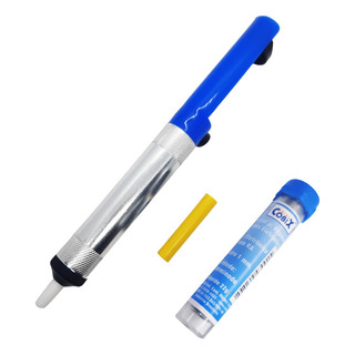 Kit Sugador Solda Alumínio Protetor + Estanho 1mm Cobix Kit Sugador Solda Alumínio Protetor + Estanho 1mm Cobix