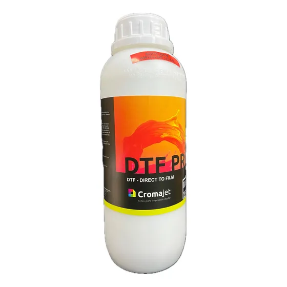 Tinta Dtf Cromajet 1 Litro C - M - Y - K - B - Fremplast