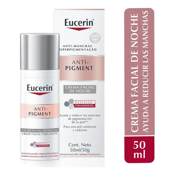Crema Facial Eucerin Anti Pigment Anti manchas Noche 50ml Tipo de piel Todos