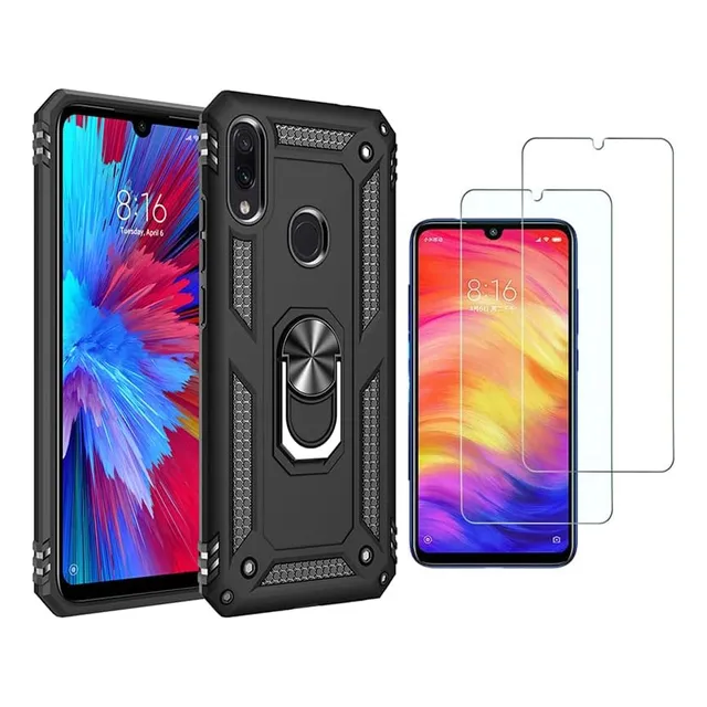 Funda Anticaída Golpes Para Xiaomi Redmi Note 7 + 2 Mica