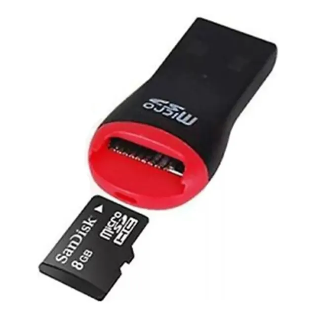 Adaptador Usb Lector Memoria Micro Sd Celular Pc 2.0 480mbps