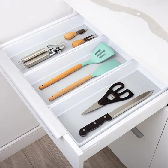 Smart Design Organizador Cajon Plastico Juego 2 16 6.75
