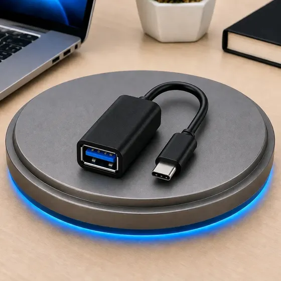 Cabo Adaptador Tipo C Otg Para Usb 3.0 Tipo C Conversor Dados 5gbps Alta Velocidade Compatível Notebook Celular Tablet Pendrive Mouse Teclado Controle Usb Fêmea Macho Preto