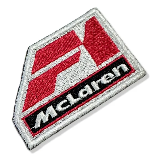 Car013 Mc Laren F1 Carro Patch Bordado Termo Adesivo