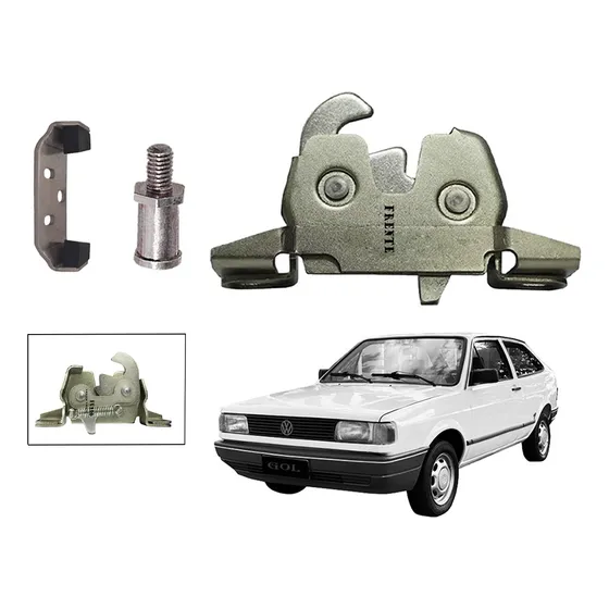 Fechadura Porta Malas Gol Quadrado 1987 Até 1996 Com Batente