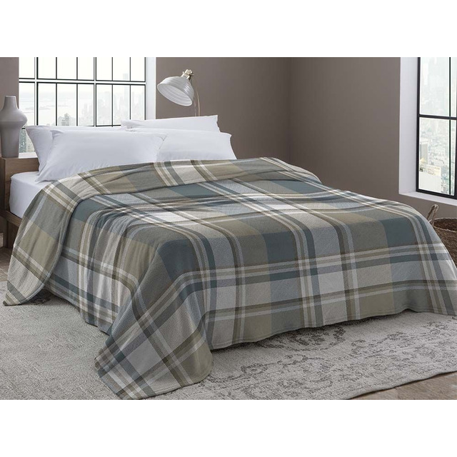 Cobertor Manta Casal Microfibra Estampada Xadrez Cama Sofá Cobertor Manta Casal Microfibra Estampada Xadrez Cama Sofá