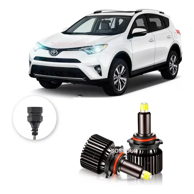 Kit Luces Bajas Y Altas Para Toyota Rav4  20000 Lm / Sosegur