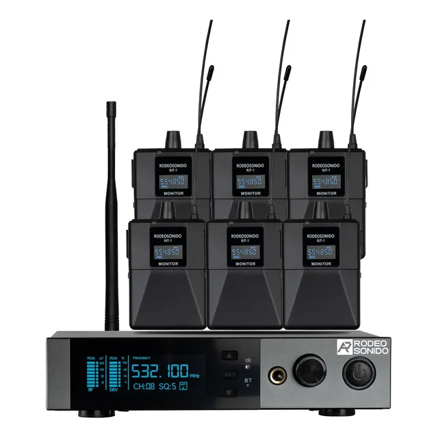 Sistema Monitoreo Rs Rjt101 1 Canal Mono Con 6 Receptores