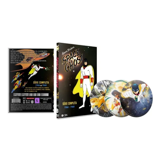 Dvd Space Ghost Série Completa Dublado
