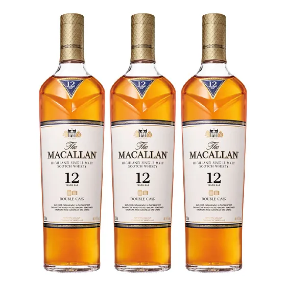 Macallan 12 Años Triple Cask X 3 Unidades.