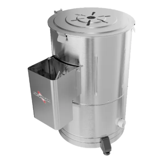 Descascador De Batatas Legumes Industrial 10kg 220v Skymsen