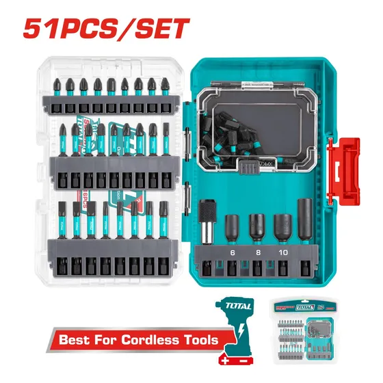 Set 51 Puntas De Impacto Enc 1/4 Tacsdl25106 I Gervaso