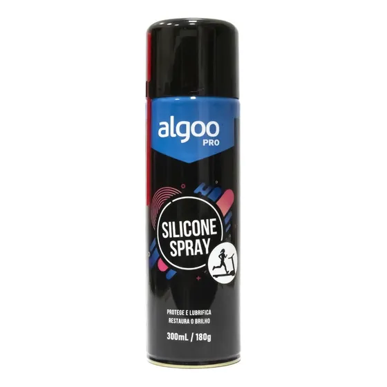 Algoo lubrificante silicone spray esteira e spinning 300ml