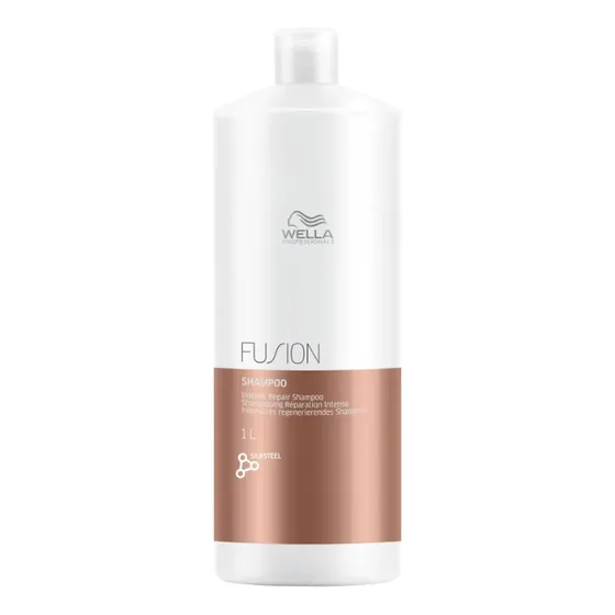 Shampoo Wella Professionals Fusion 1L Reconstrução Intensa e Proteção para Cabelos Danificados